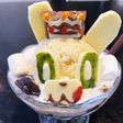 王冠光る!パフェ!らぱふのパフェ!