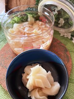 新生姜の甘酢漬け-レシピのメイン写真