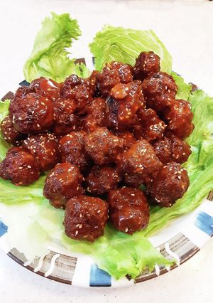おうち中華　ケチャップで肉団子の甘酢あん-レシピのメイン写真