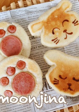 あこ酵母でフライパンで作るアニマルパン-レシピのメイン写真