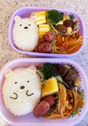 キャラ弁 ＊ すみっコぐらし しろくま-レシピのメイン写真