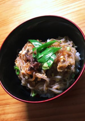 圧力鍋で簡単牛丼！-レシピのメイン写真