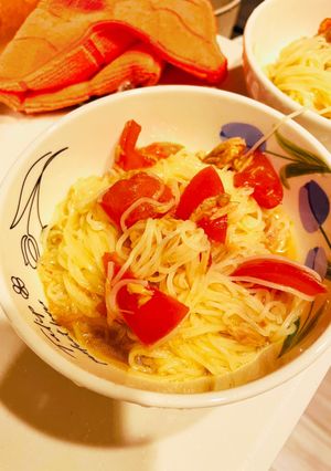 さっぱりトマトそうめん-レシピのメイン写真