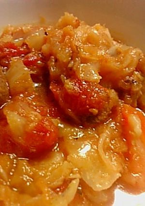 圧力鍋で簡単☆キャベツとラムのトマト煮-レシピのメイン写真