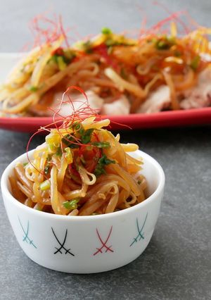 レンジ蒸し2分。麻薬もやし-レシピのメイン写真
