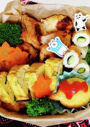 高校生お弁当25-レシピのメイン写真