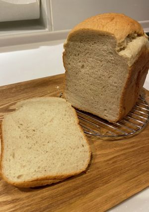 ホームベーカリーで、バナナ生食パン♬-レシピのメイン写真