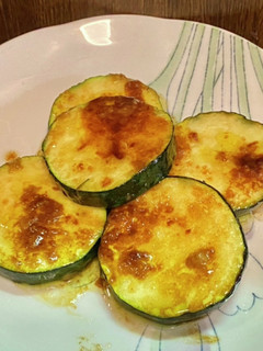 ズッキーニのバター&わさび醤油焼き-レシピのメイン写真