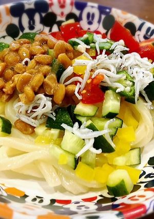 夏バテ防止！ぶっかけうどん-レシピのメイン写真