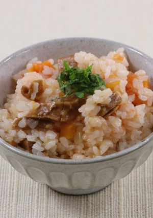 プラントビーフジャーキーのトマトご飯-レシピのメイン写真