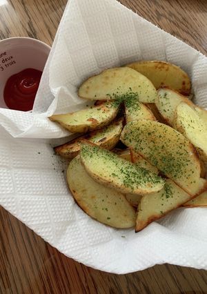 簡単 フライパンでフライドポテト-レシピのメイン写真