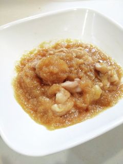 レンジで簡単!鶏肉のみぞれ煮-レシピのメイン写真