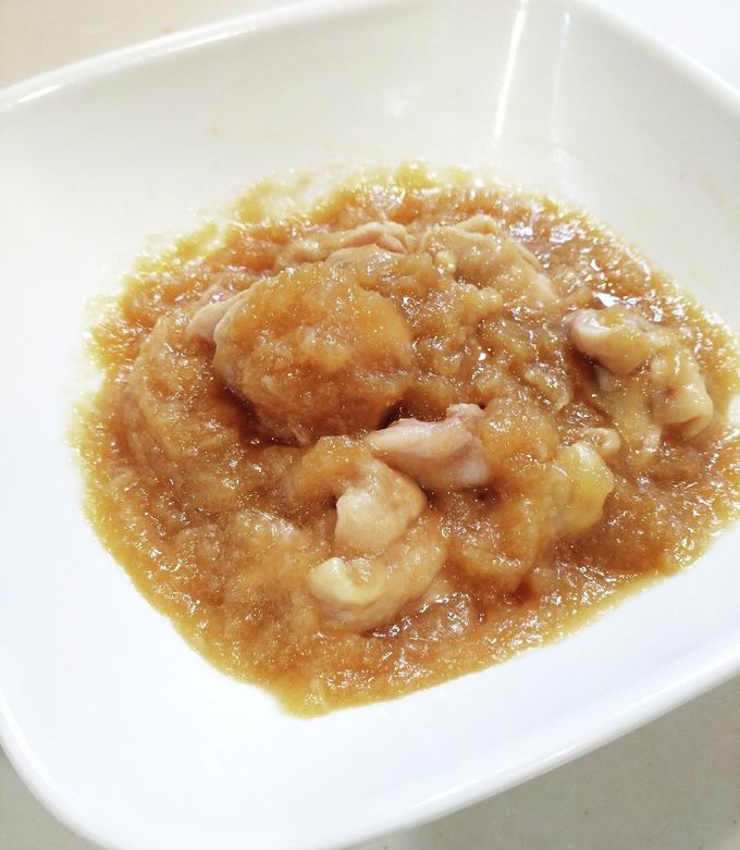 レンジで簡単！鶏肉のみぞれ煮 by ベジmam 【クックパッド】 簡単