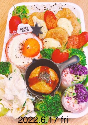 男子高校生お弁当★198-レシピのメイン写真