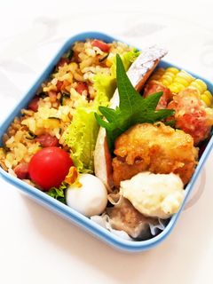 高校生娘のお弁当2022.06.17-レシピのメイン写真