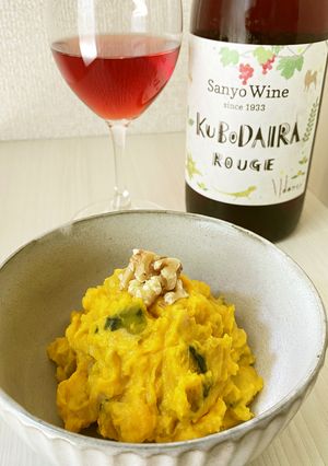 かぼちゃとくるみのサラダ-レシピのメイン写真