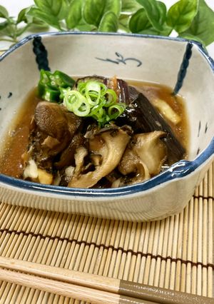 冷やして美味しい!なすの揚げ浸し-レシピのメイン写真