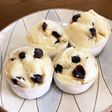 黒大豆しぼり甘納豆蒸しパン