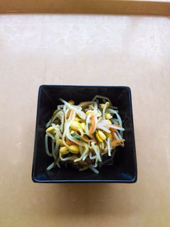 大豆もやしと大葉の塩昆布和え-レシピのメイン写真
