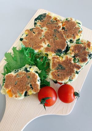 ＨＭで豆腐入り野菜ちぎりパン-レシピのメイン写真