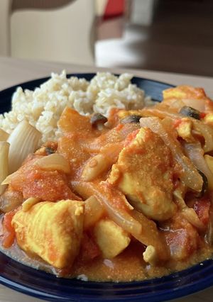 トマトとキノコのチキンカレー-レシピのメイン写真