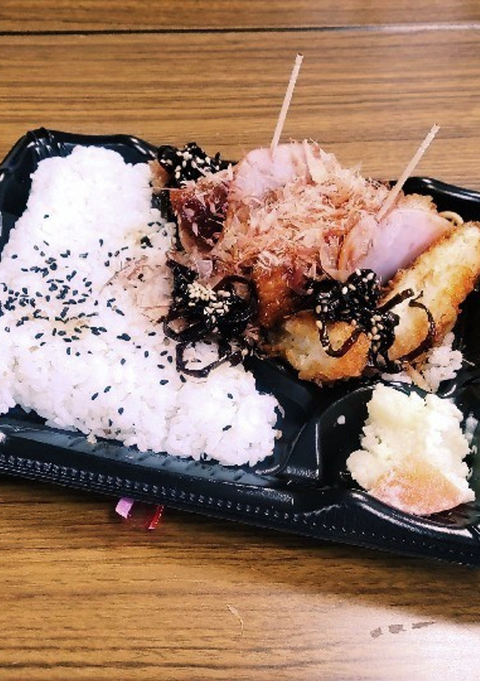 とんかつ弁当の【とんかつハム巻き】-レシピのメイン写真