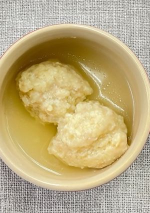 【手づかみ食べ】鶏団子のスープ-レシピのメイン写真