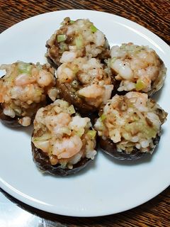 椎茸の海老詰め-レシピのメイン写真