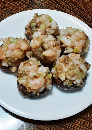 椎茸の海老詰め-レシピのメイン写真