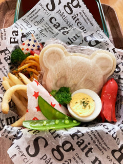 幼稚園児お弁当 パンサンド 簡単-レシピのメイン写真