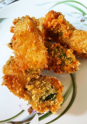 鶏むね肉と大葉のチーズ巻き揚げ-レシピのメイン写真