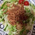 ゼンブヌードルでピリ辛混ぜ麺