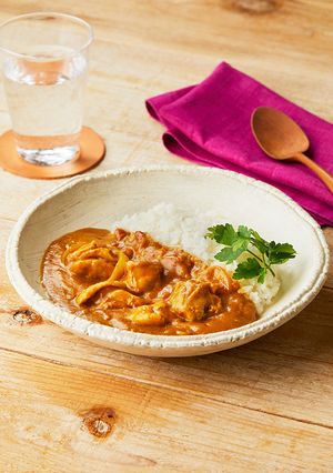 レンジで簡単！糀甘酒でバターチキンカレー-レシピのメイン写真