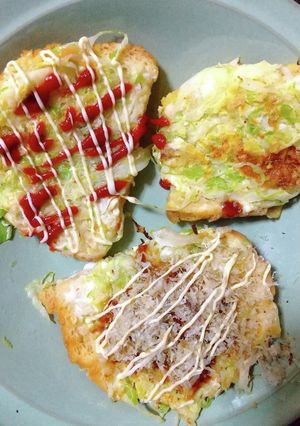 お好み焼きみたいなフレンチトースト-レシピのメイン写真