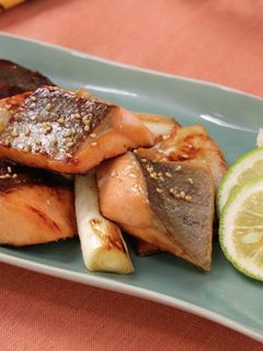 秋鮭の漬け焼き かぼす風味-レシピのメイン写真