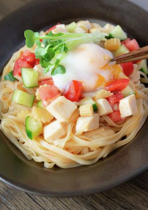 フォーでつくる！簡単ピリ辛冷麺-レシピのメイン写真
