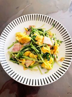 豆苗 バター醤油-レシピのメイン写真