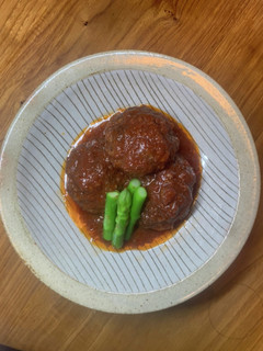 煮込みハンバーグ-レシピのメイン写真