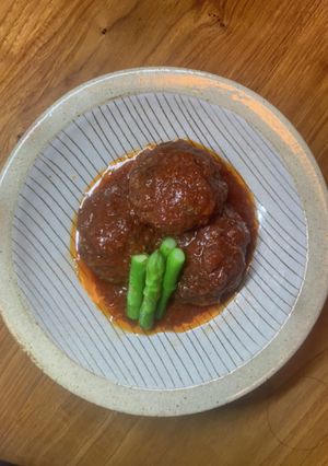 煮込みハンバーグ-レシピのメイン写真