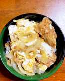 市販のカツを使って♪チキンカツ丼