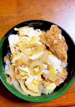 市販のカツを使って♪チキンカツ丼-レシピのメイン写真