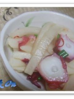 大根とタコの酢和え-レシピのメイン写真
