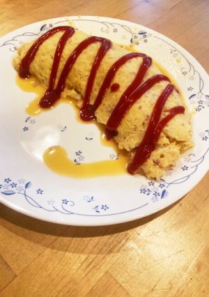 簡単楽ちん♪とろとろ絶品オムレツ！-レシピのメイン写真