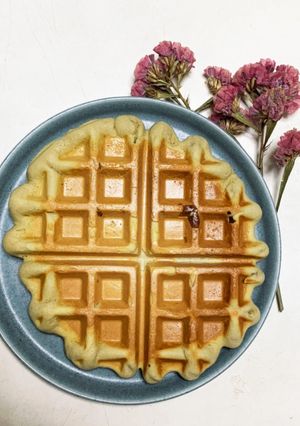 簡単♡プレーンor抹茶ワッフル♪-レシピのメイン写真