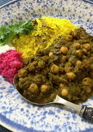 ひよこ豆入りほうれん草カレー-レシピのメイン写真