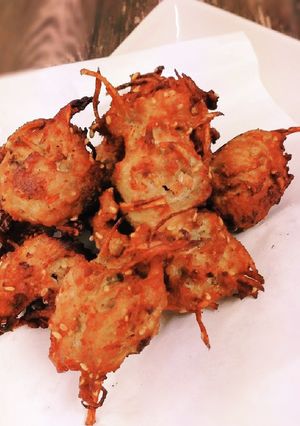 きんぴらごぼうdeリメイクつみれ揚げ-レシピのメイン写真