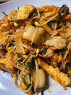 ボリュームアップ豚キムチ-レシピのメイン写真