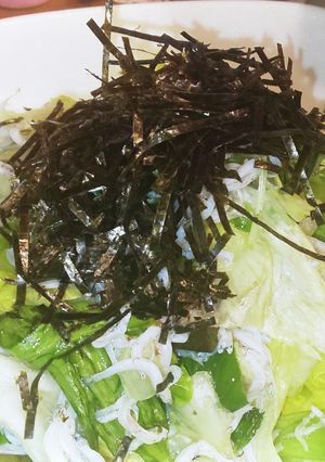 しらすサラダ-レシピのメイン写真