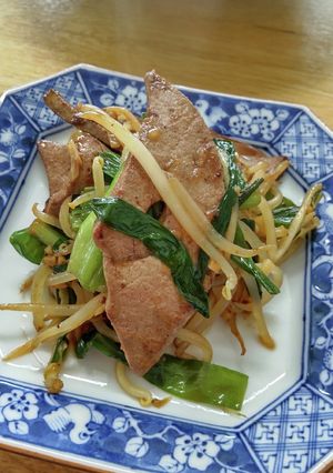 レバニラ炒め-レシピのメイン写真