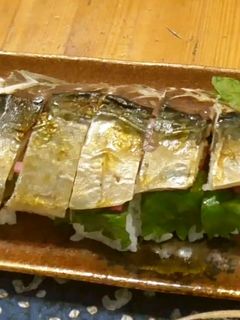 焼きサバ押し寿司風-レシピのメイン写真